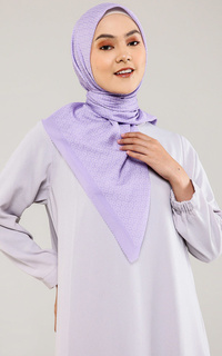 Hijab Motif The Tapis Square - Purple Rose