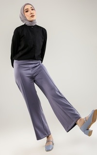 Celana High Waist Scuba Pants