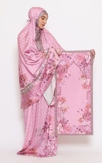 Praying Set MUKENA ASOKA SERIES PINK HESSYA