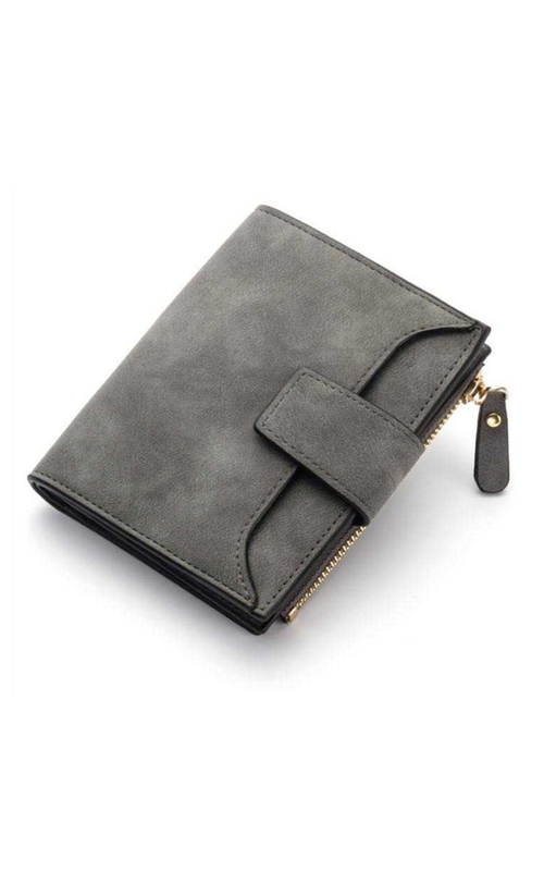 Shop Hamlin Fisseha Dompet Wanita Korea Design Purse Wallet Desain Casual  Many Slot Material Leather ORIGINAL - Black Bag