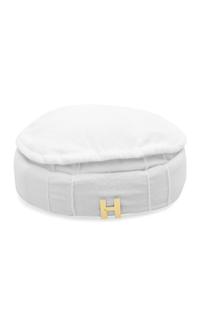 Ikat Rambut Kai Topi Peci Polos Pria Simple Design Material Plece ORIGINAL - White Putih-615656