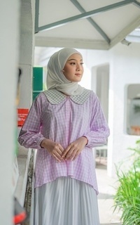 Kemeja Mada Shirt Square-Pink