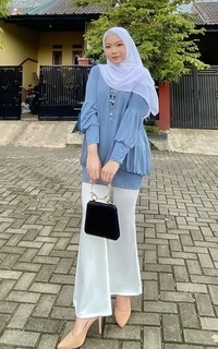 Blus New Balerina Blouse Grey