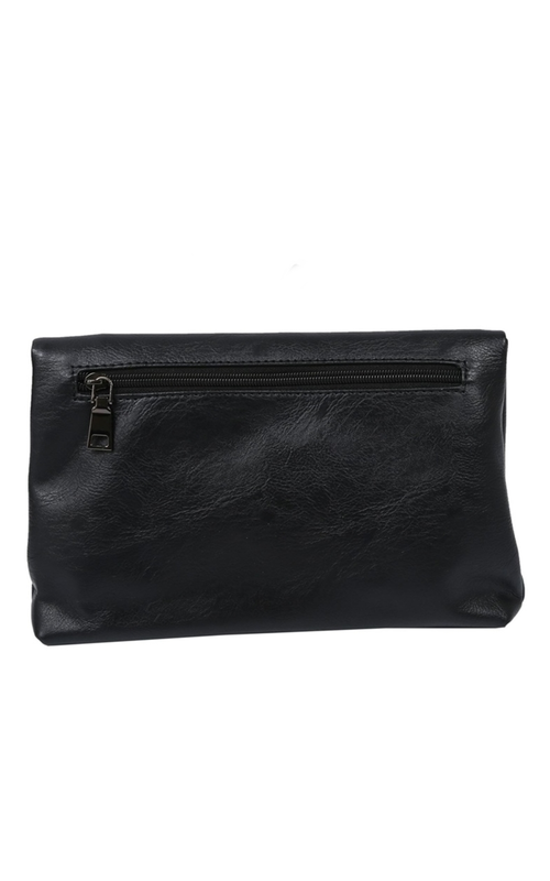 Jual Bag Hamlin Albern Tas Tangan Handbag Clutch Pria Handmade Material  Genuine Leather 531 ORIGINAL - Black