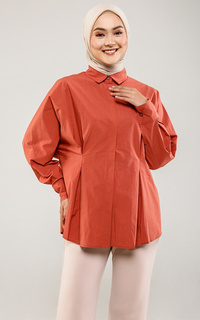 Kemeja Alaina Shirt - Red