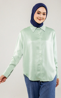 Kemeja Sandy Shirt - Mint