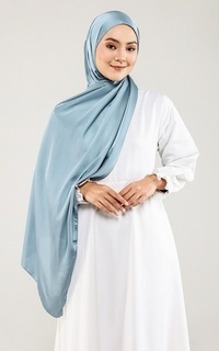 Pashmina Alma Shawl 3.0 - Ashley Blue