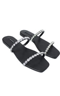 Sepatu Marion black sandal 