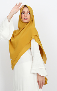 Instant Hijab Khimar Najwa - Mustard - L