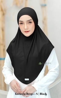 Hijab Polos Kameela Bergo - Size S