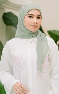 Hijab Polos Bawal Square