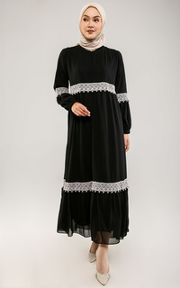 Gamis Akasha Dress Black