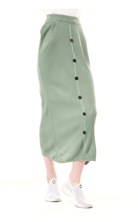Rok Deliana Rok Rajut Kancing Bawahan Wanita Premium Quality - Mint Mint-623874