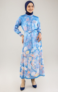 Gamis Longdress Peacock Winter