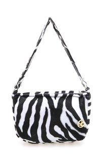 Tas Zaskia Shoulder Bag Wanita Motif Animal Premium Quality - Zebra