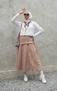 Skirt Greesa Skirt Light Brown 