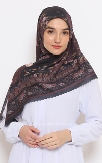 Printed Scarf ALINA SERIES_BLACK