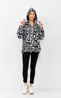 Blouse Windbreaker Aloha Black