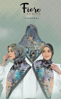 Printed Scarf Fiore Series 