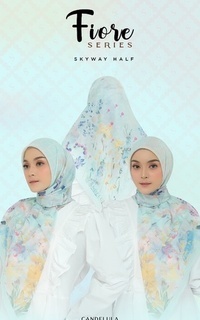 Printed Scarf Fiore Series