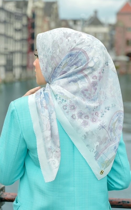 Buttonscarves The Journey Voile Square Small - Bangkok 2023, Buy  Buttonscarves Online