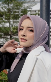 Hijab Polos Colour Series Mocca