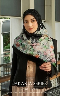 Hijab Motif Jakarta Scarf - Bekasi