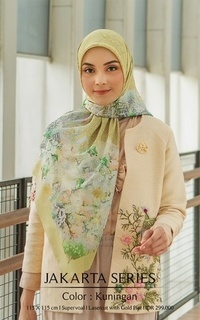 Printed Scarf Jakarta Scarf - Kuningan