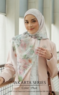 Hijab Motif Jakarta Scarf - Pluit