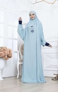 Mukena Mukena Terusan Baby Blue