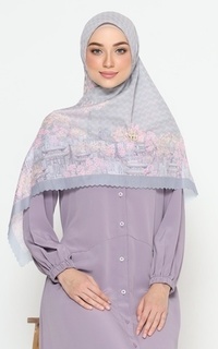 Hijab Motif TOKYO SERIES_SILVER