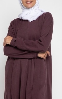 Tunic Wisteria Line Tunik - Maroon ZRN