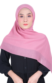 Hijab Polos BASIC VOAL PLAIN LASERCUT