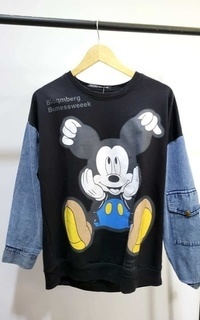 Sweater DEFECT/ SALE Sweater Denim Mickey