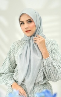 Hijab Motif Today's Scarf - Misty Grey