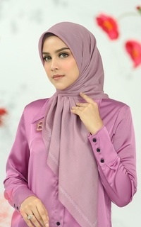 Hijab Motif Today's Scarf - Mauve