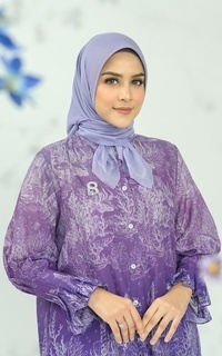Hijab Motif Today's Scarf - Lavender