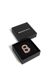 Bros The Alphabet Brooch B - Rose Gold