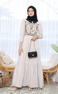 Long Dress Velerie Vintage Dress