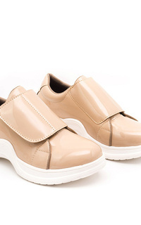 Sepatu Kaninna CLOVER women slip on in Beige Beige-639777