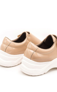 Sepatu Kaninna CLOVER women slip on in Beige Beige-639778