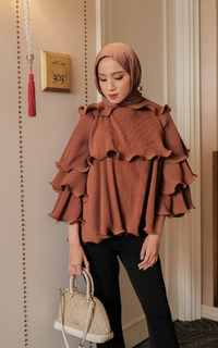 Blouse Alunicorn - Ruby Blouse Browny - Blouse Plisket