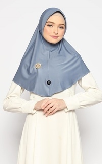 Instant Hijab DAILY BERGO BIG_DARKGREY