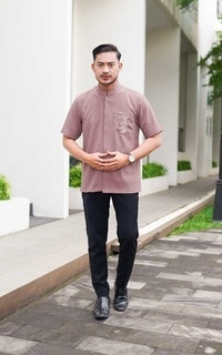 Menswear Maetha - Koko Dewasa Lengan Pendek Emir Series Size Standar (PRE ORDER)