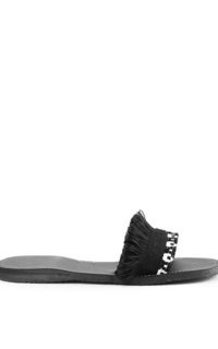 Sepatu Wcraft.id Black Puff Sandal