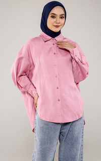 Kemeja Zaina Shirt - Pink