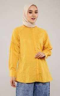 Kemeja Edina Shirt - Yellow