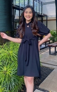 Tunik Yoenik Apparel Chowol Dress Black M17518 R32S1