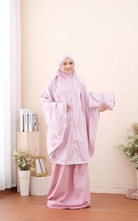 Mukena Zlassica Baby Rose Rouge