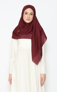 Hijab Polos ZIVA VOAL_MAROON